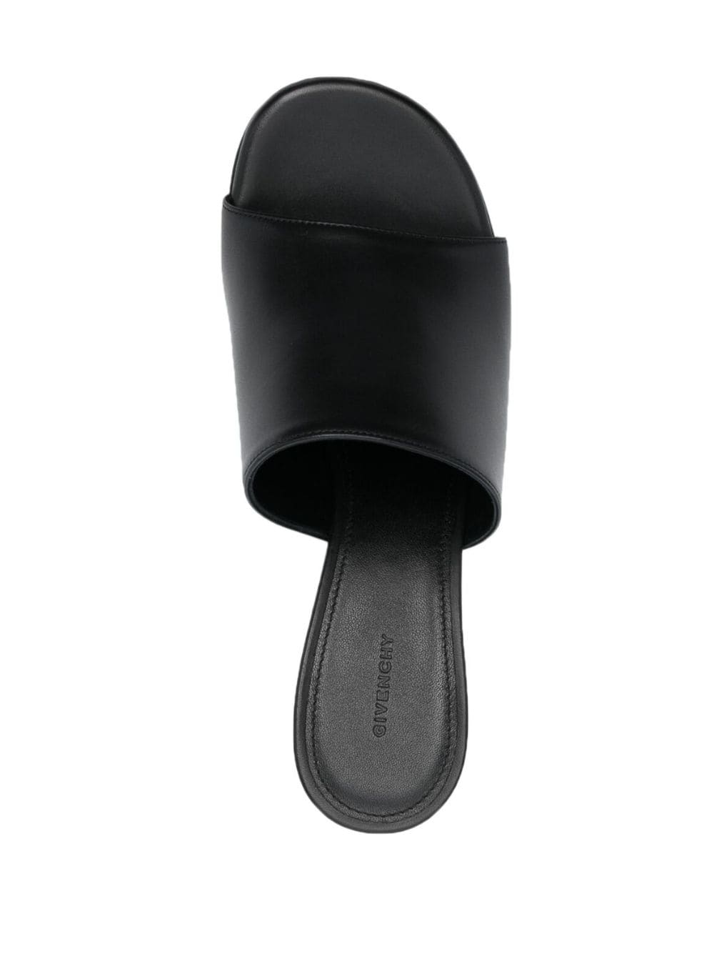 G Cube 75mm Calf Leather Mules