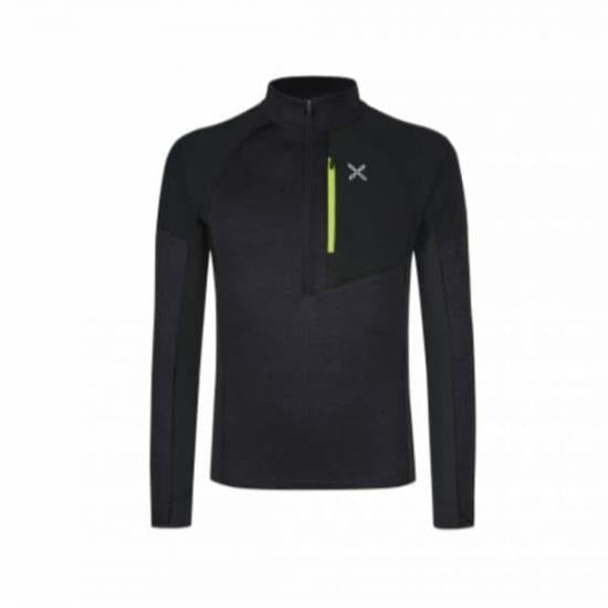 Quarter-Zip High Collar Long-Sleeve Active Top