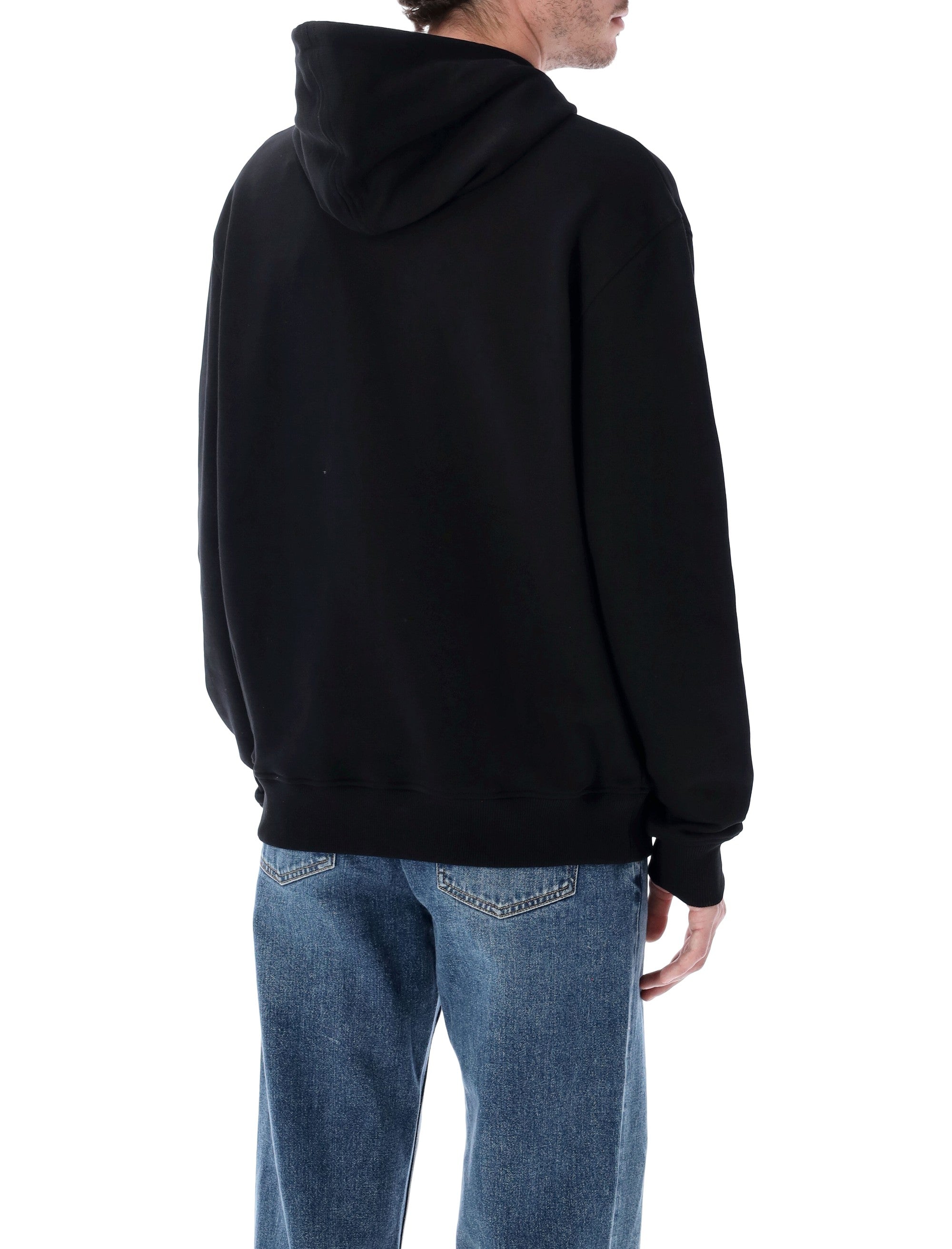 Relaxed-Fit Cotton Hoodie with Drawstring