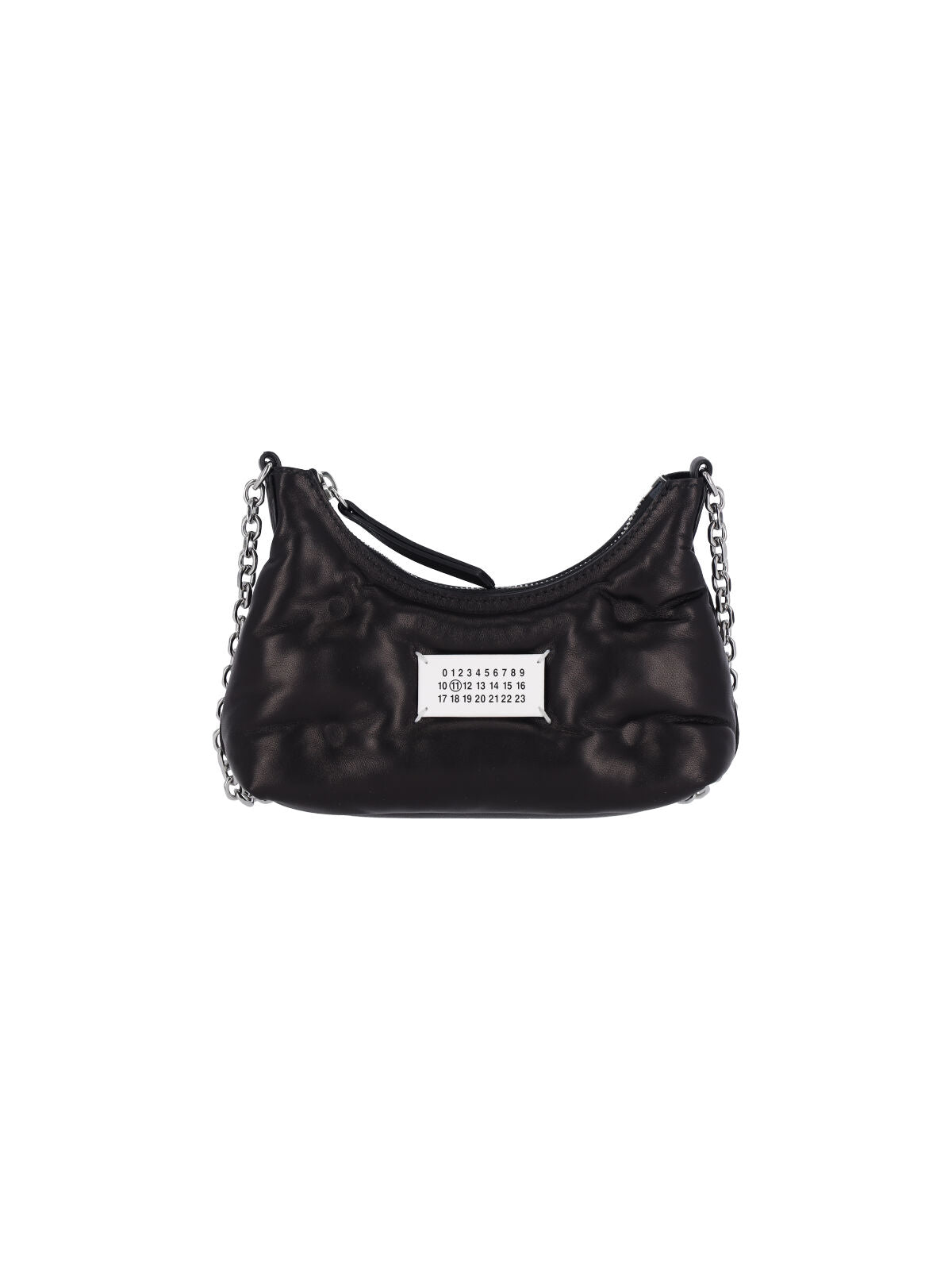 "Glam Slam" Micro Bag, In Black Nappa