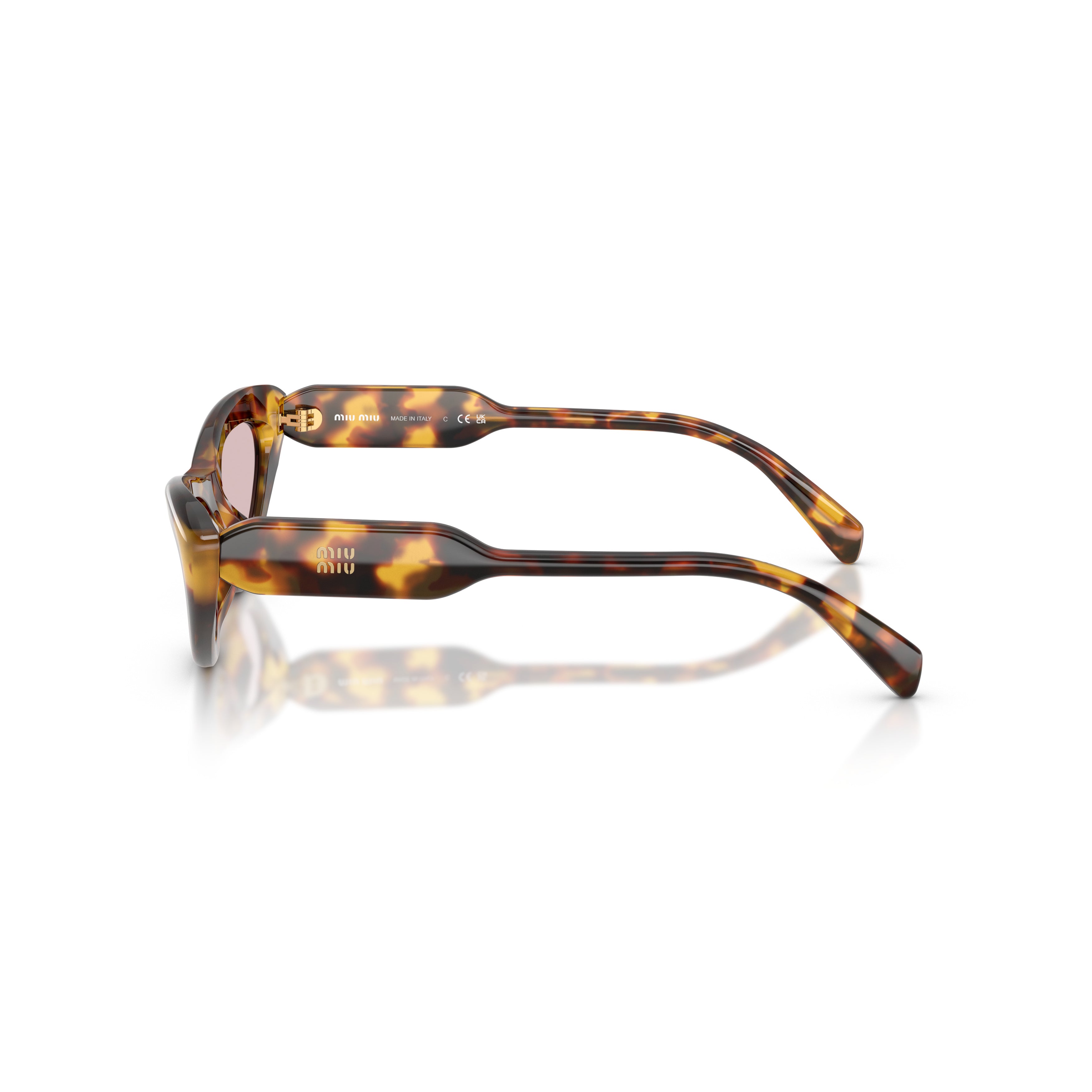 0mu B11su Bold Cat-Eye Sunglasses