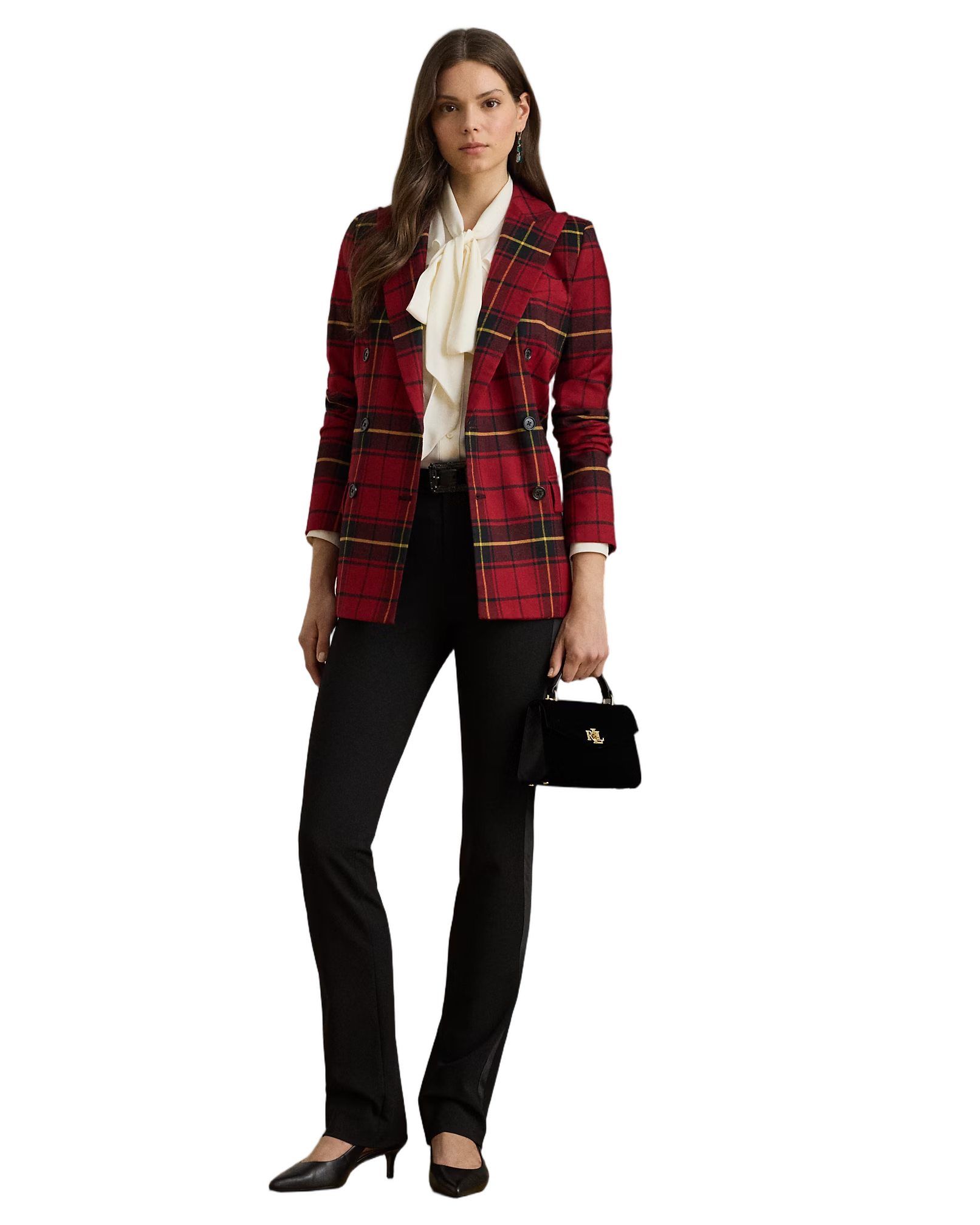 Korette Full-Length Flat-Front Pants With Modern Silhouette