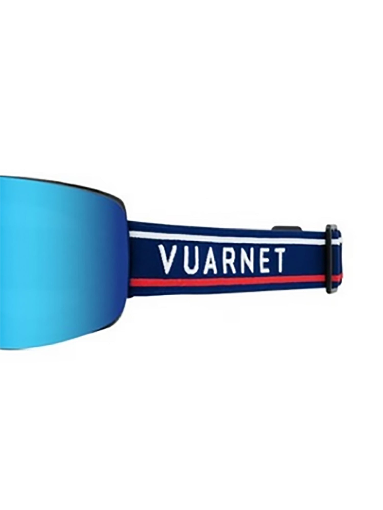 Wraparound Blue Mirrored Sunglasses