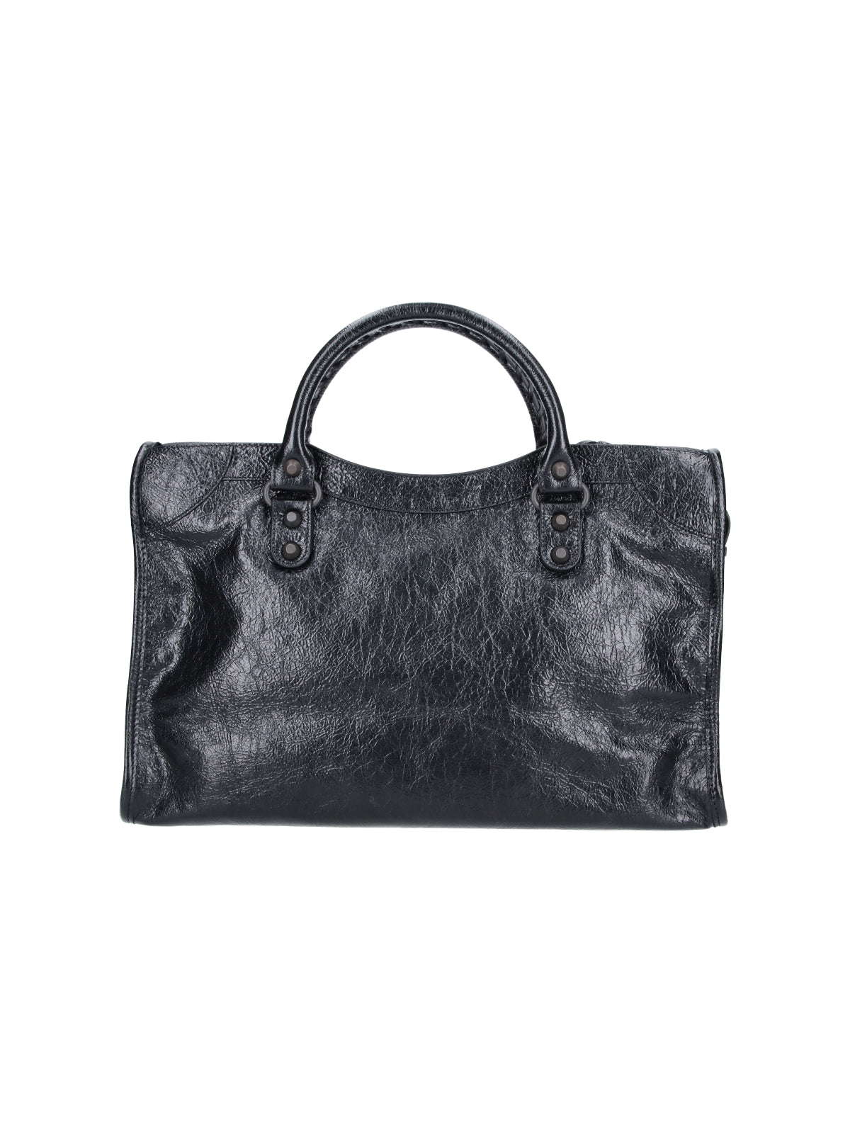 Black Medium Le City Lamb Bag