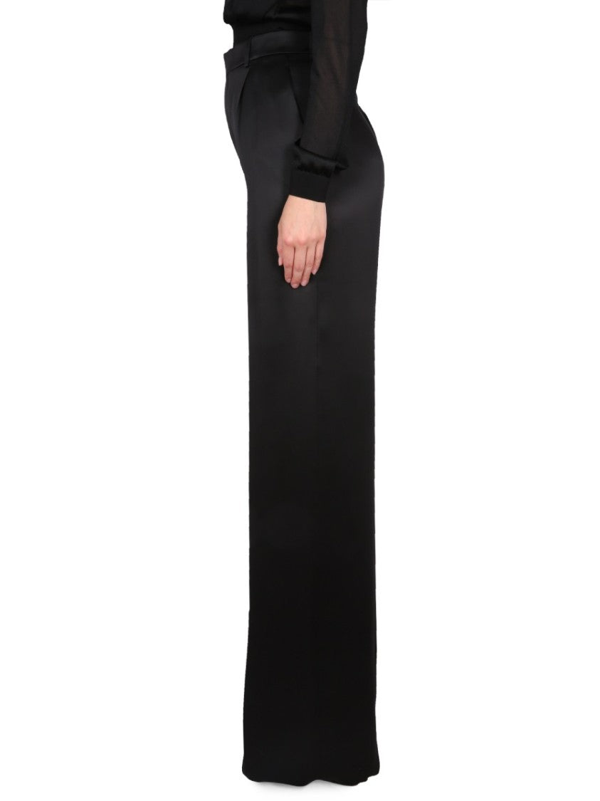 Satin Flared Pants
