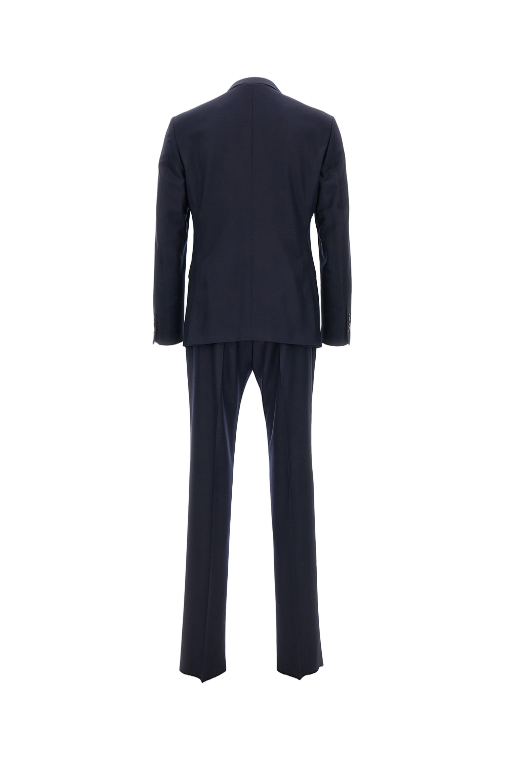 Tailored Suit Jacket with Notched Lapel