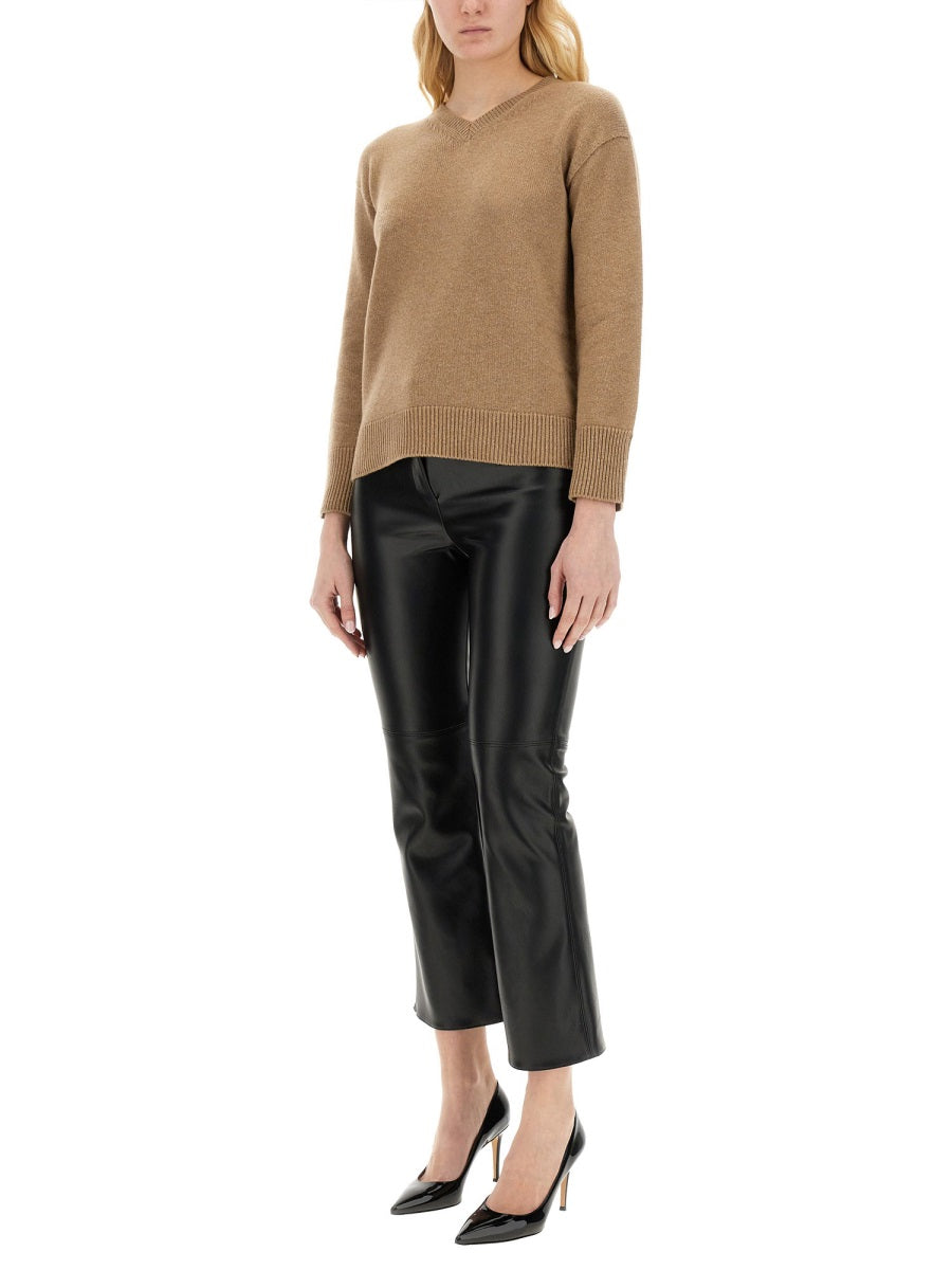 V-Neck Sweater Crafted from Premium Cashmere