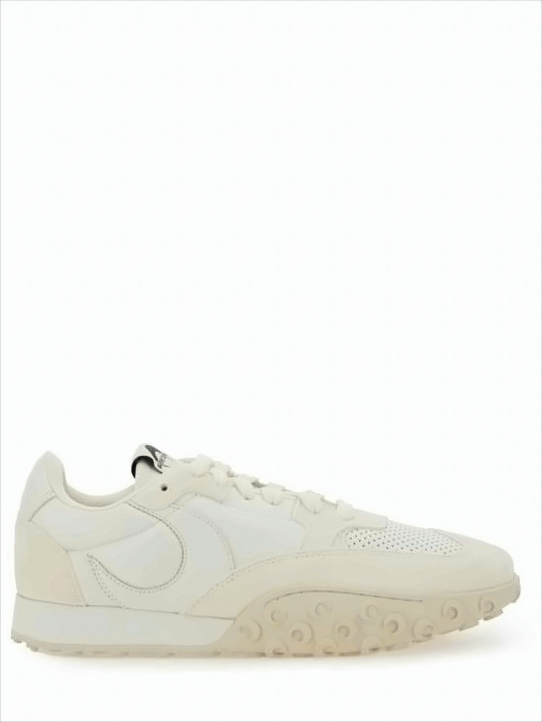 Low-Top Sneakers with Perforated Toe Box
