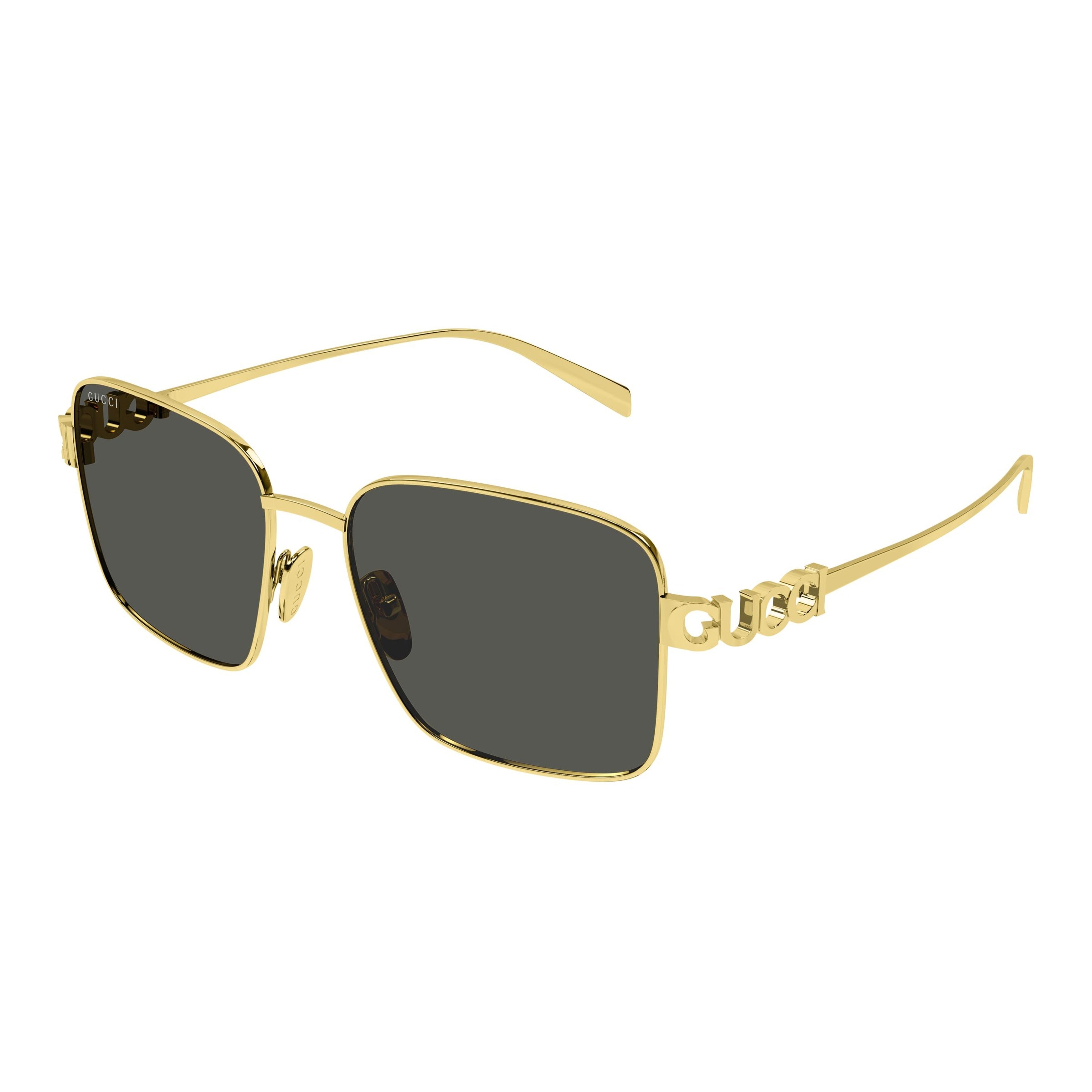 Gg1937s Square-Shaped Metal Sunglasses