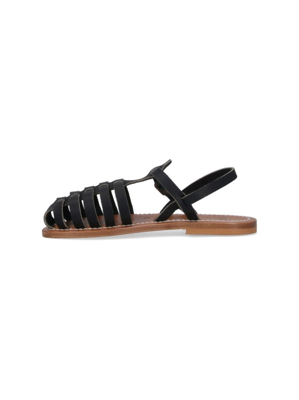 Adrien' Slingback Sandals – Black