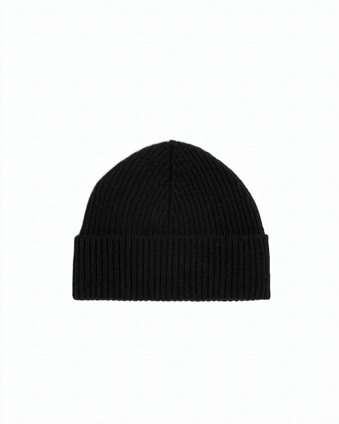 Ribbed Knit Beanie With Embroidered Heart Detail