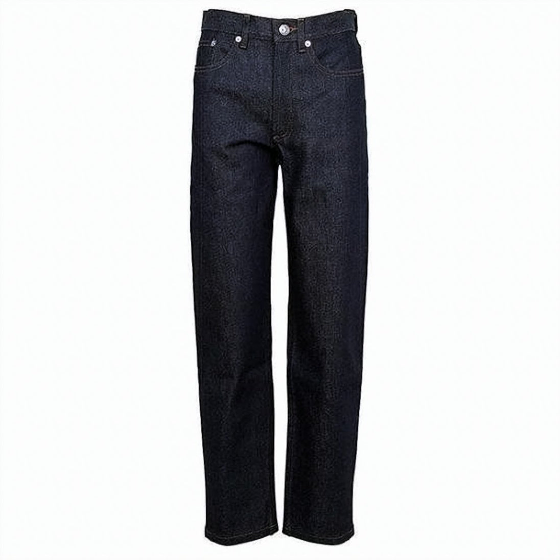 Straight-Leg Denim Pants
