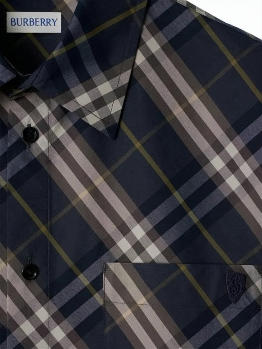 Long-Sleeve Plaid Shirt