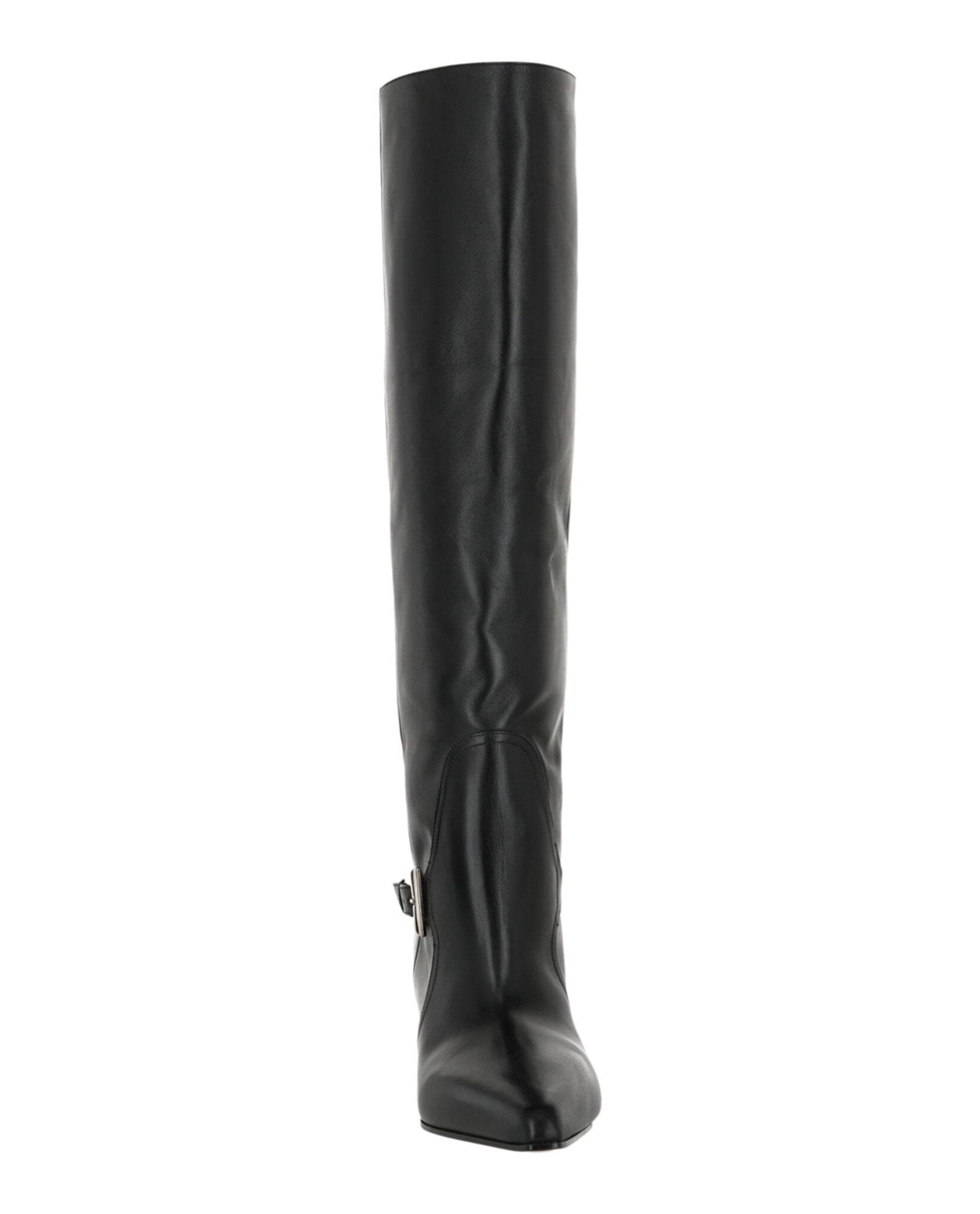 Jane Buckle Knee-High Boots