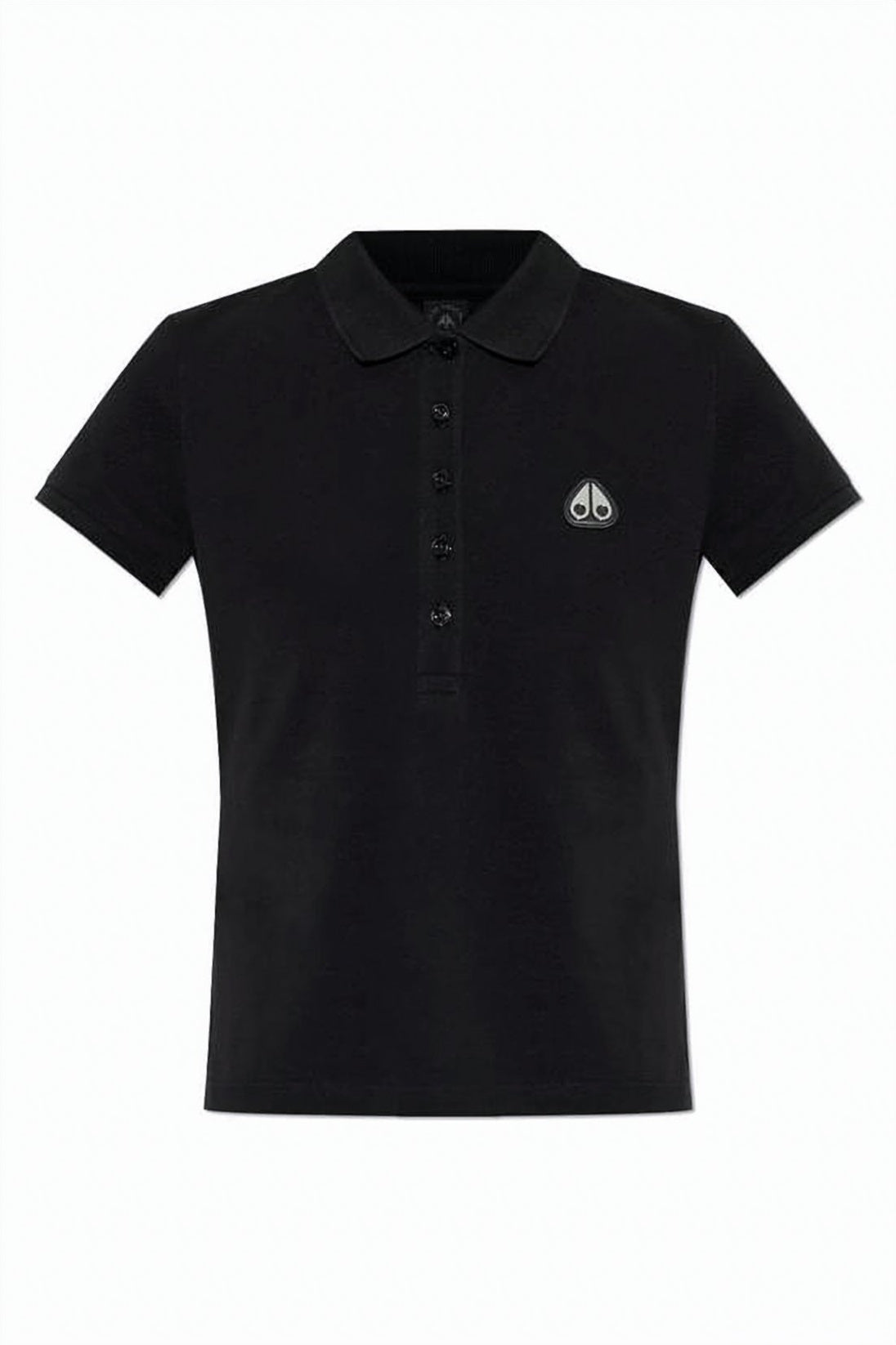 Short-Sleeved Polo Shirt with Classic Collar and Embroidered Logo