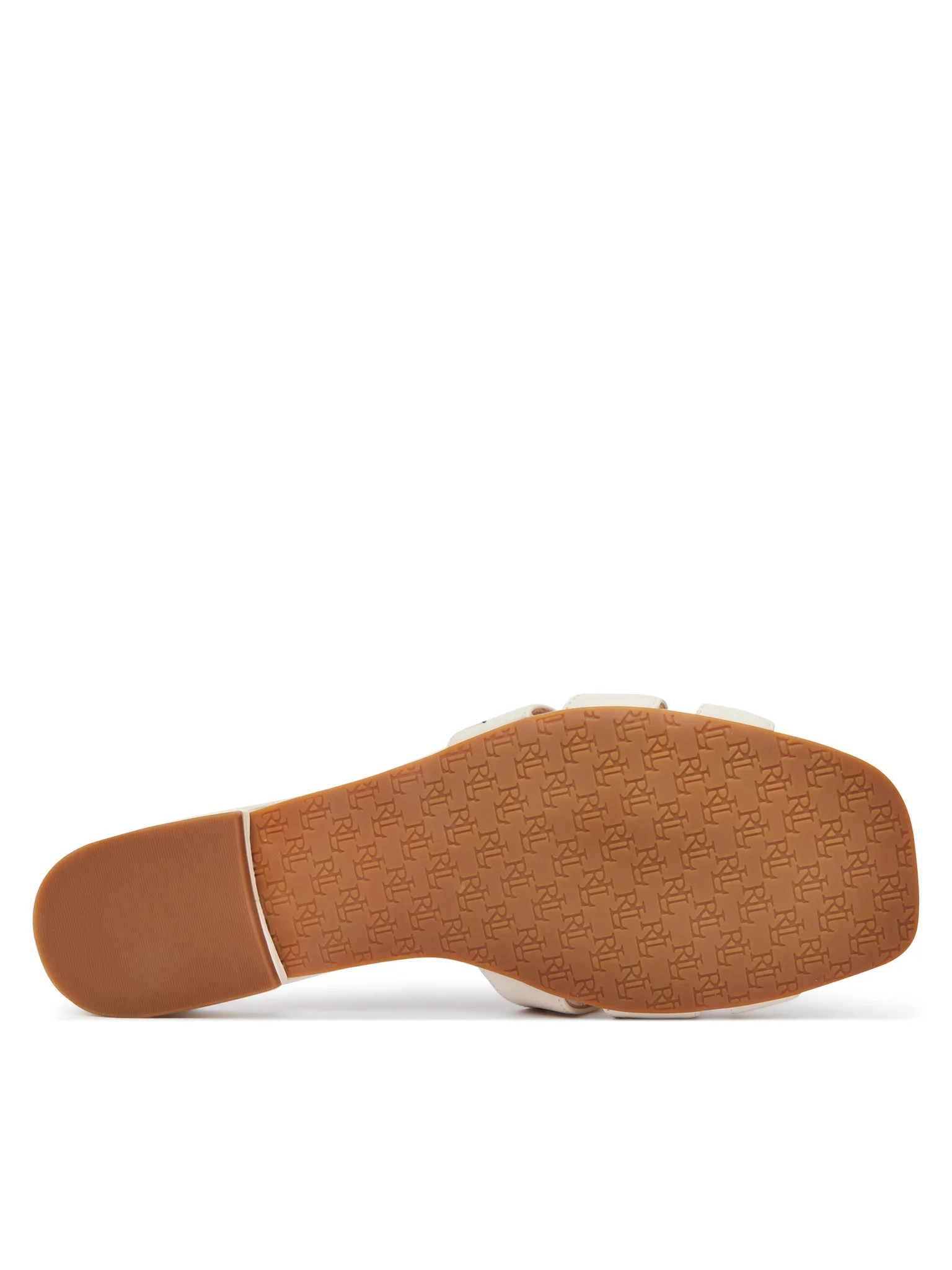 Minimalist Flat Slide Sandals with Gold-tone Buckle