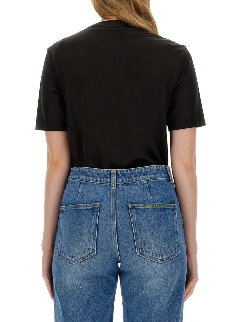 Regular Fit T-Shirt With Sparkling Logo Design