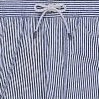 Vertical Pinstripe Swim Shorts