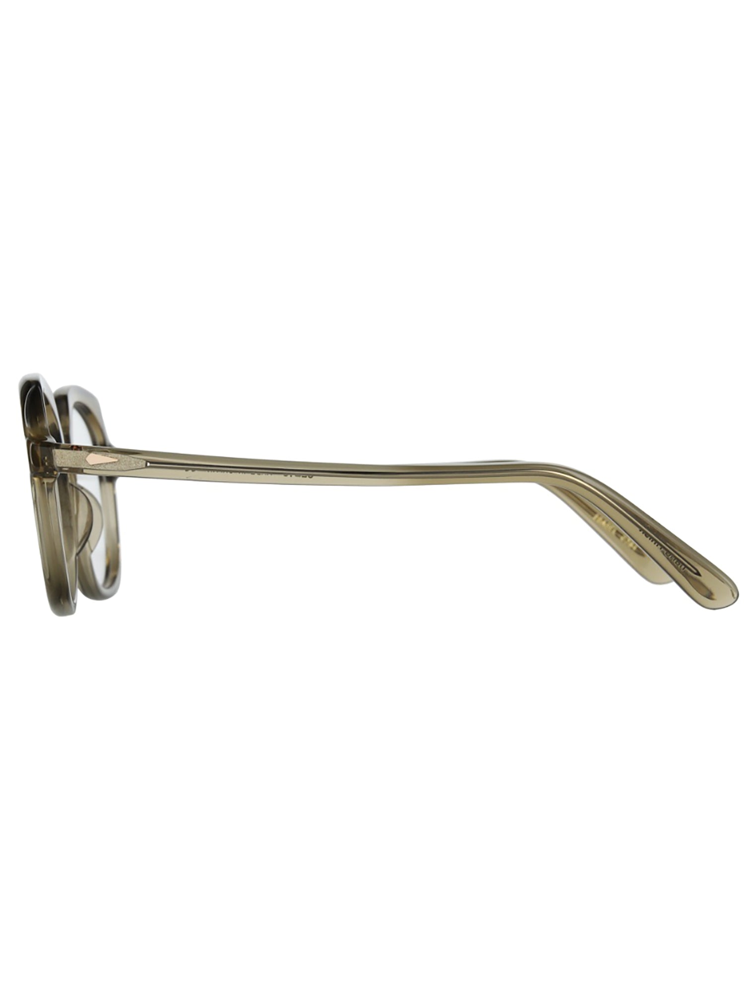 Rectangular Acetate Optical Frames with Curved Temple Arms