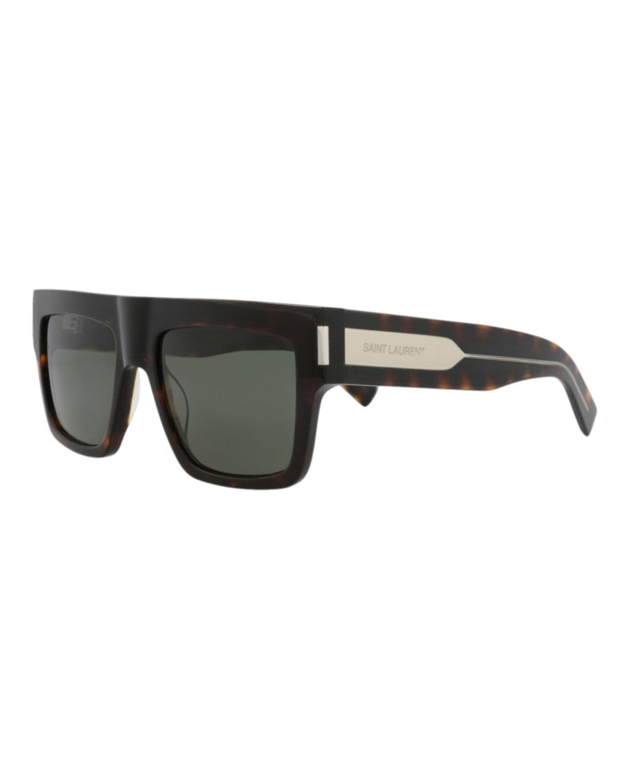 Square-Frame Recycled Acetate Sunglasses
