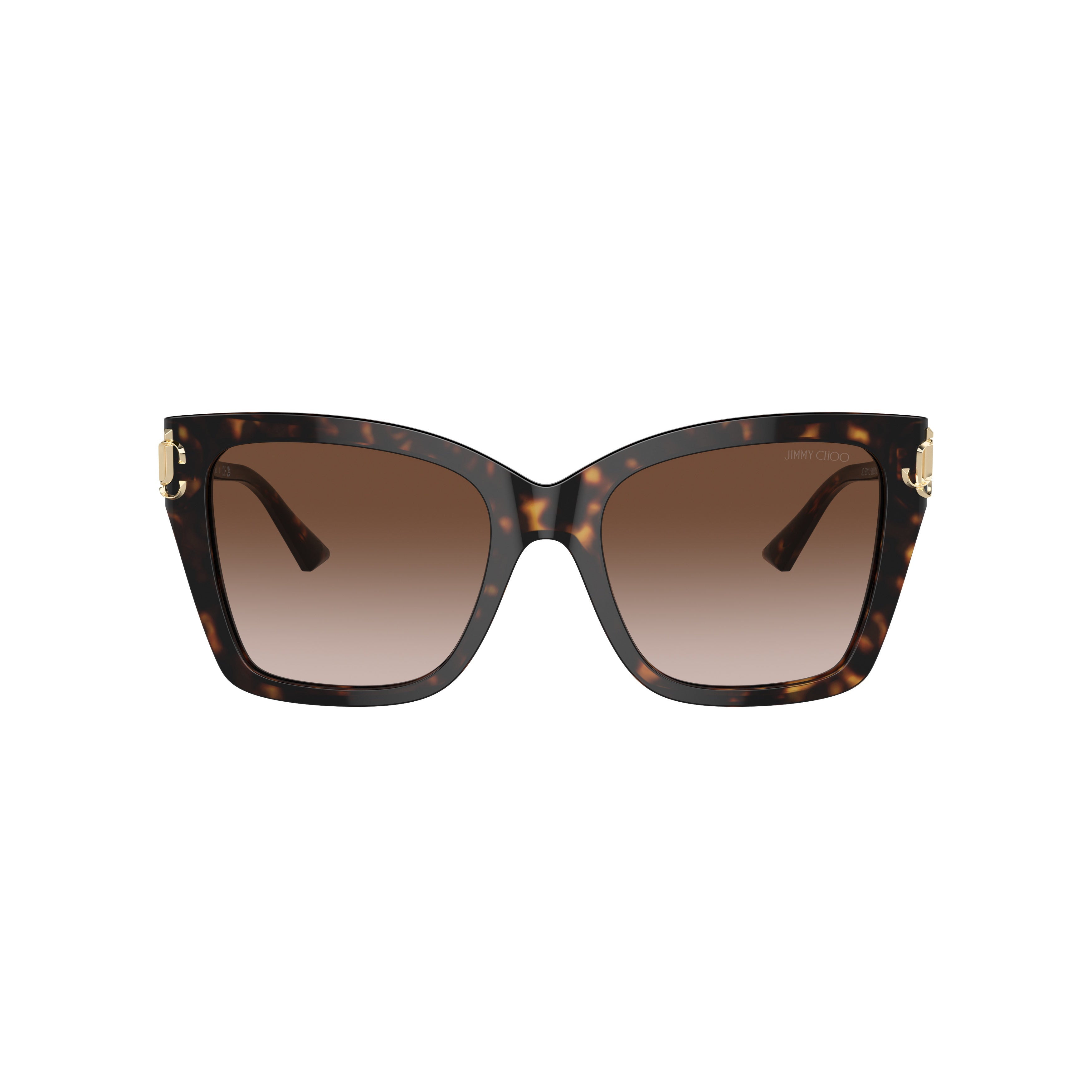 0jc5012 Bold Oversized Square Frame Tortoiseshell Sunglasses