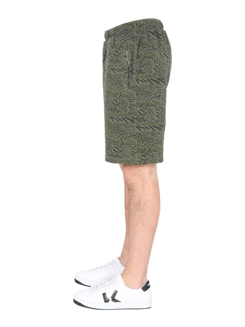 Mid-Thigh Bermuda Shorts