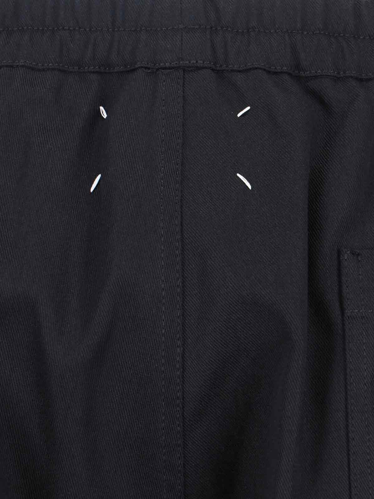 "Four Stitches" Pants – Black