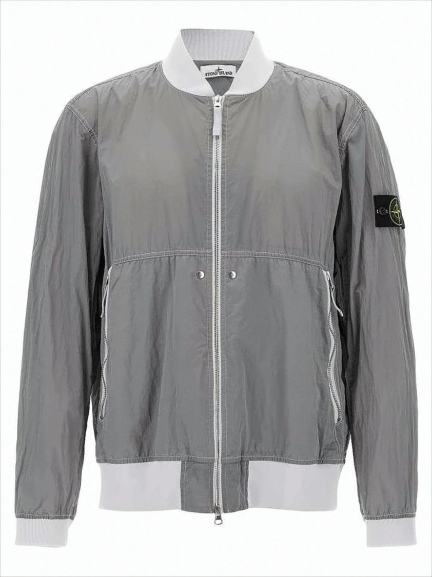 Lightweight Crinkled Texture Jacket