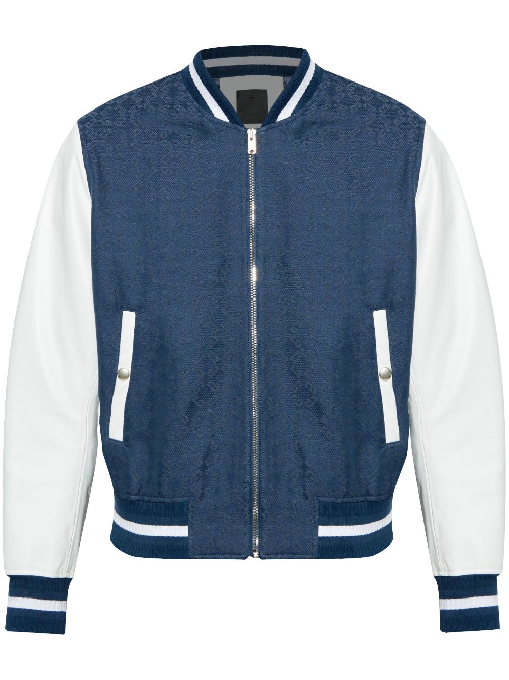 Indigo Blue Zip-Up Jacket