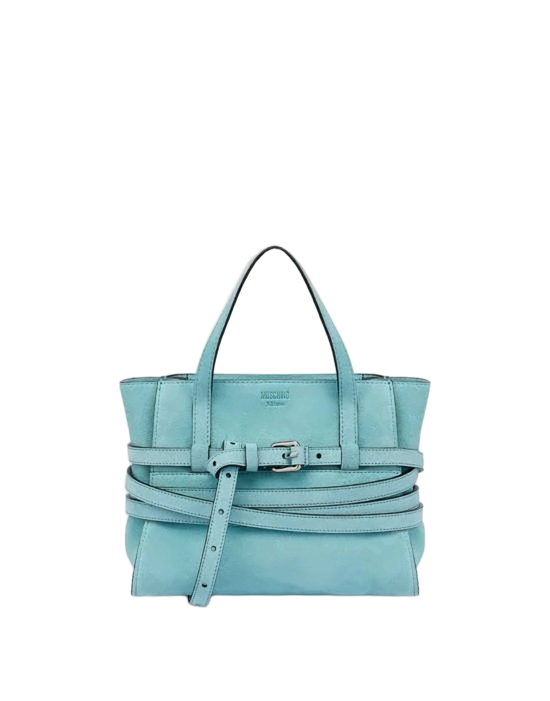 Structured Calf Leather Tote Bag
