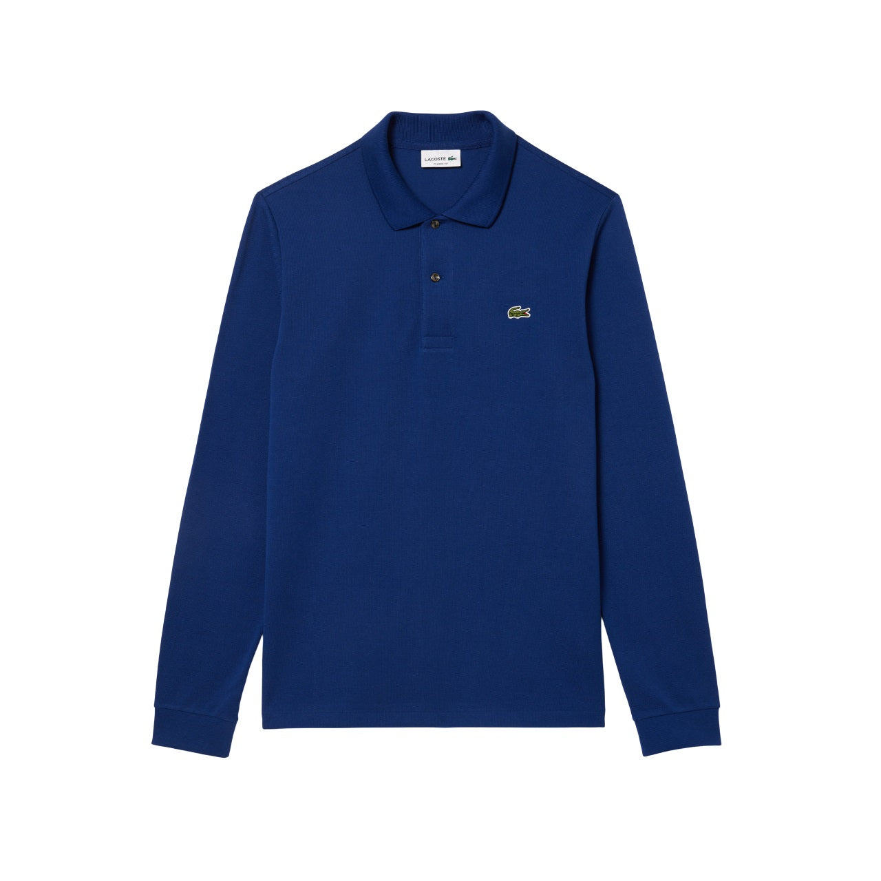 China Blue Long Sleeves Polo