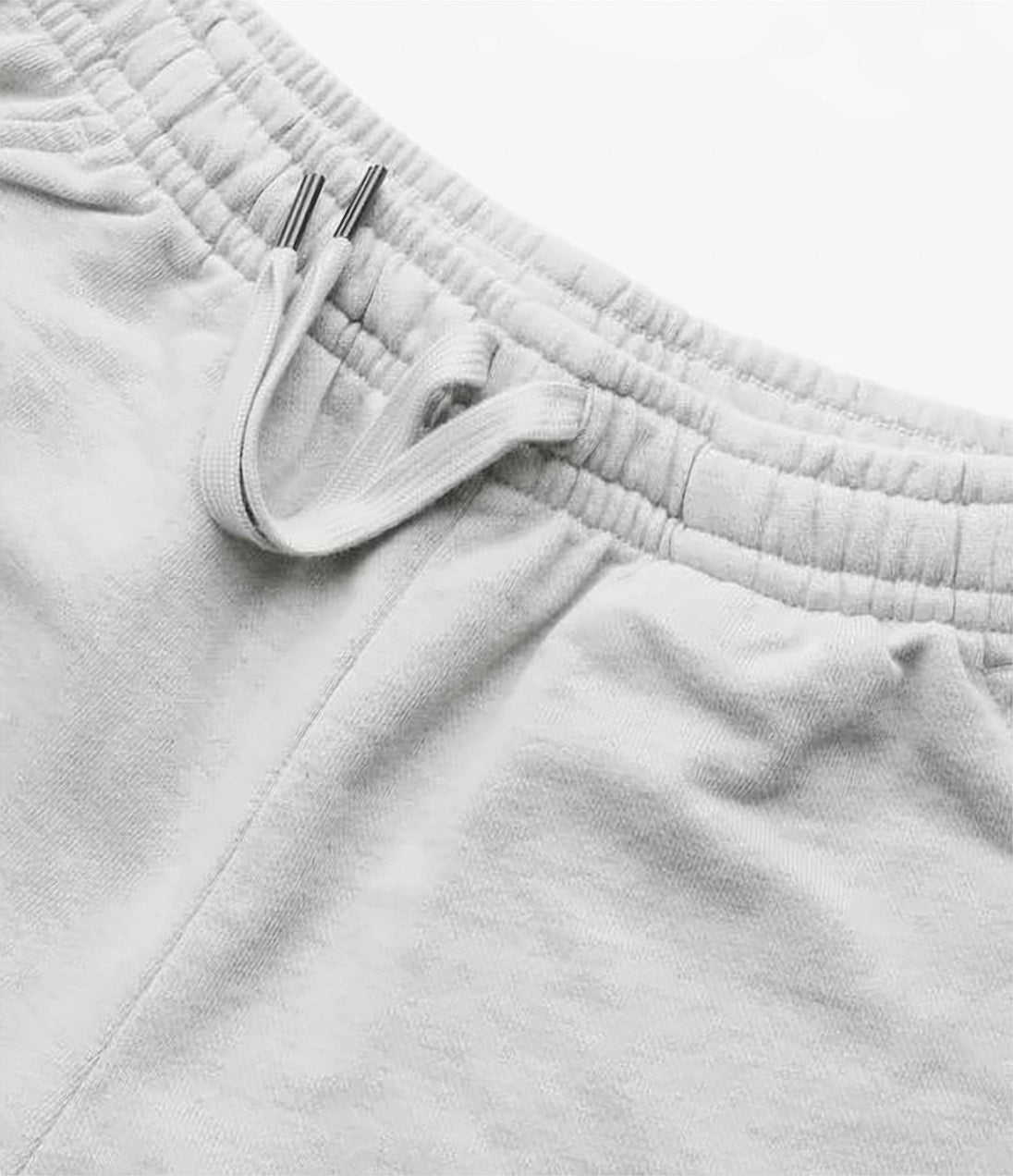 Relaxed-Fit Grey Shorts with Adjustable Waistband