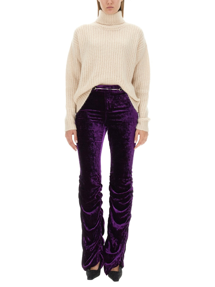 Oversized Cashmere-Silk Turtleneck Sweater