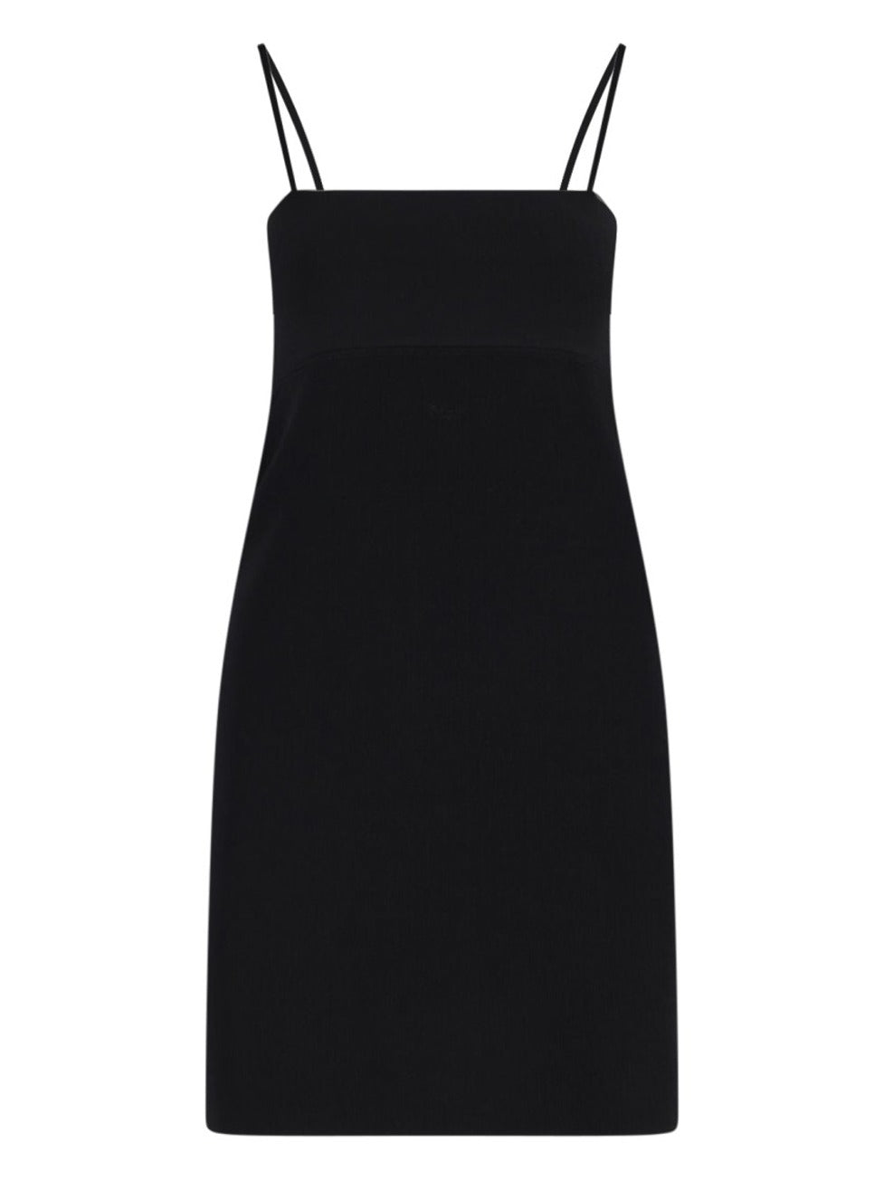 Logo Mini Dress – Black