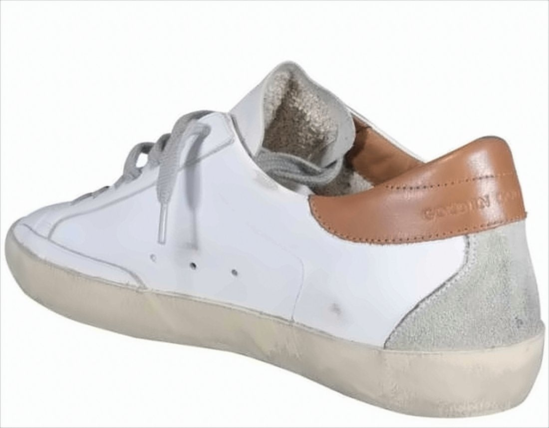 Low-Top Sneakers with Suede Star Detail