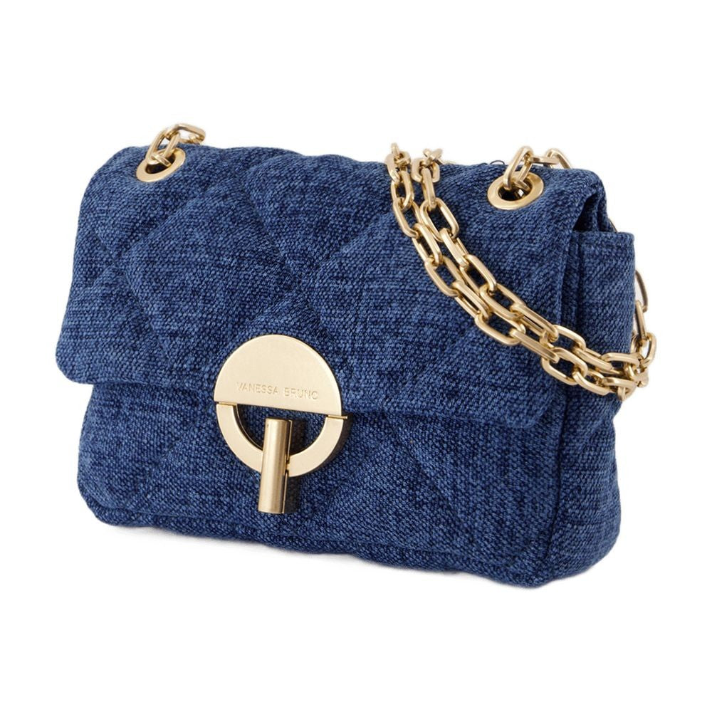 Nano Moon Bag - Linen - Blue