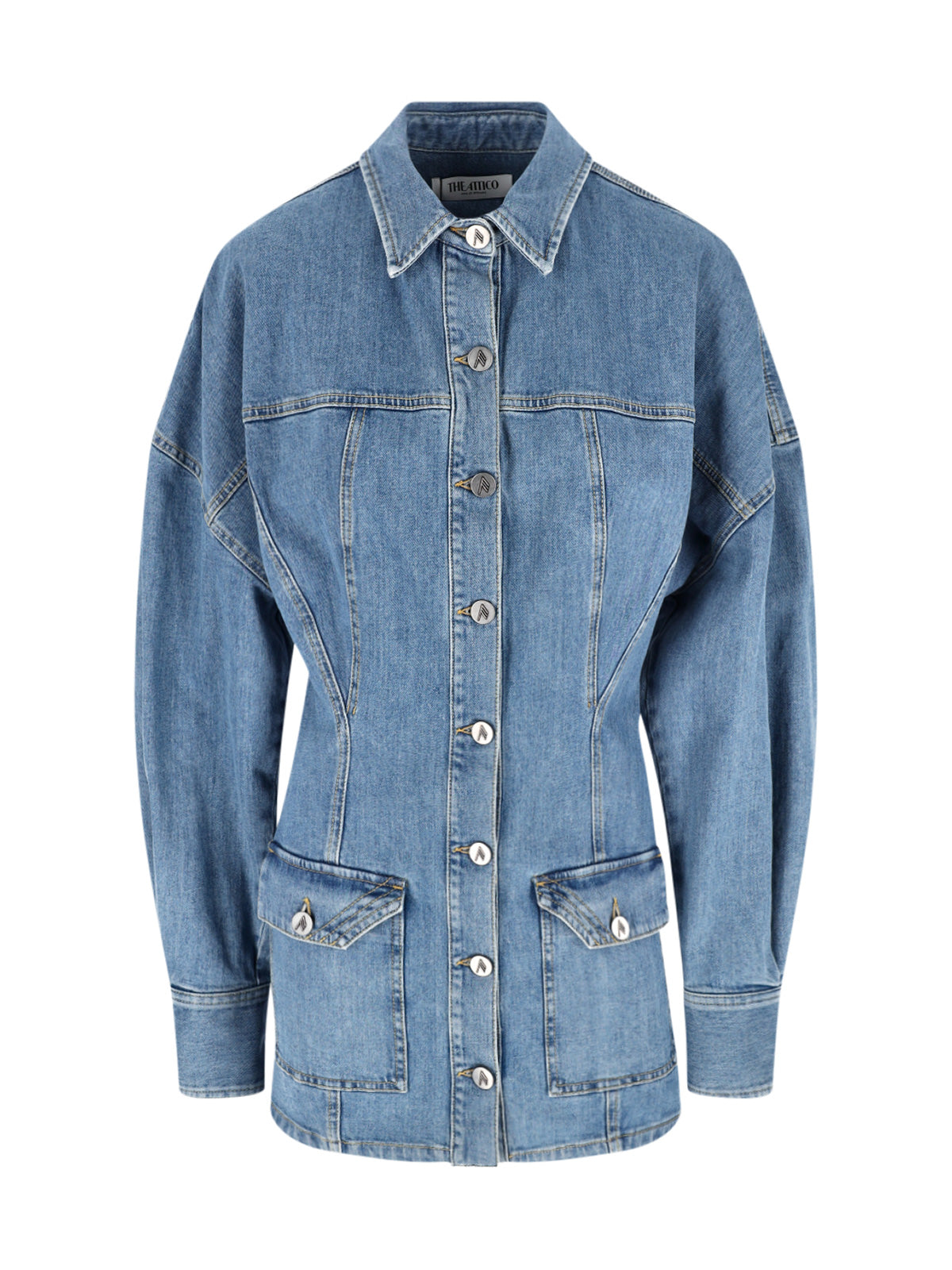 Mini Denim Dress – Light Blue