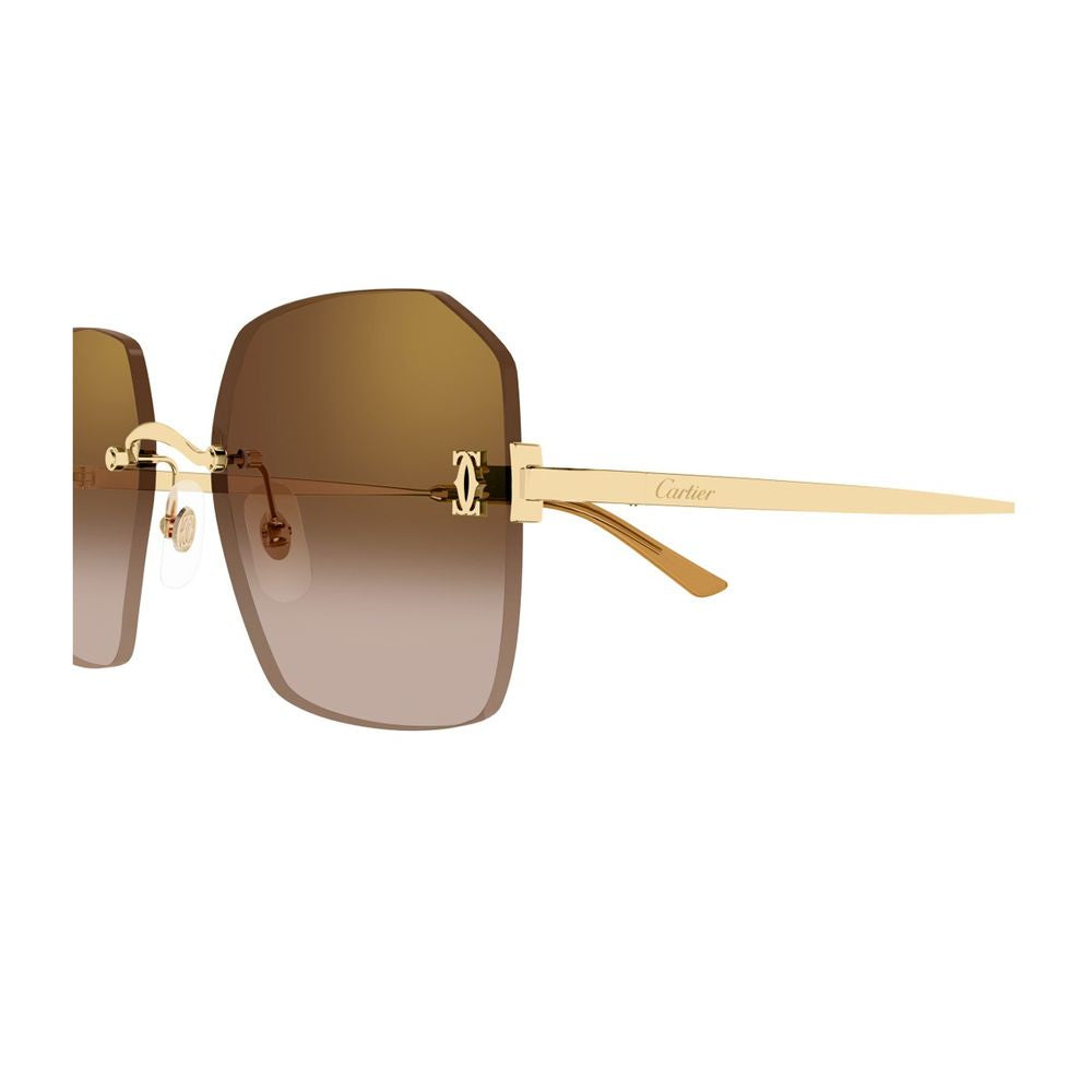 Ct0591S C De Oversized Square Rimless Sunglasses