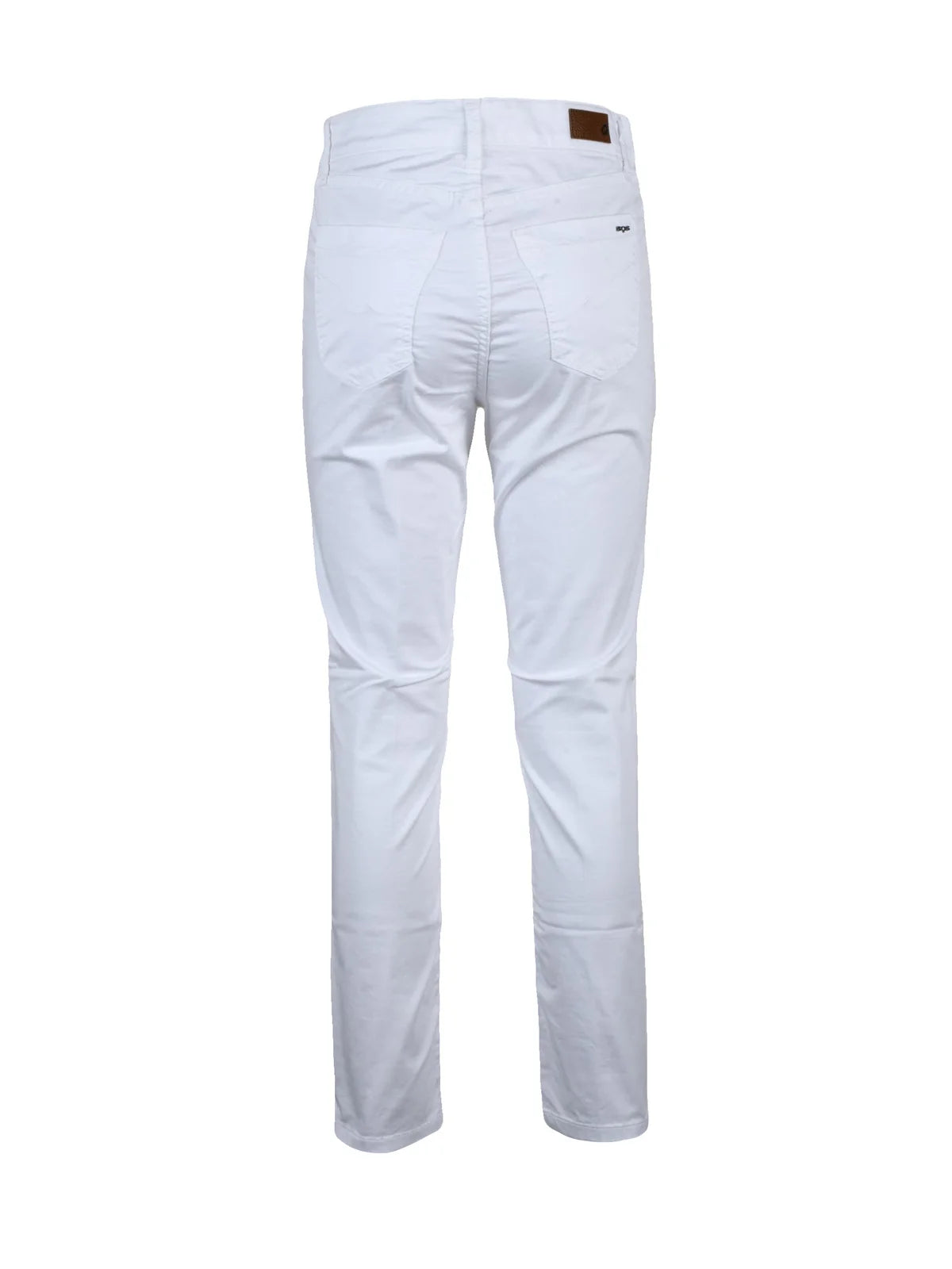 S.O.S.Vintage Wardrobe Cotton Stretch Trousers - White