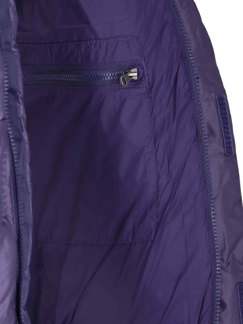 Padded Down Jacket, In Purple Fabric