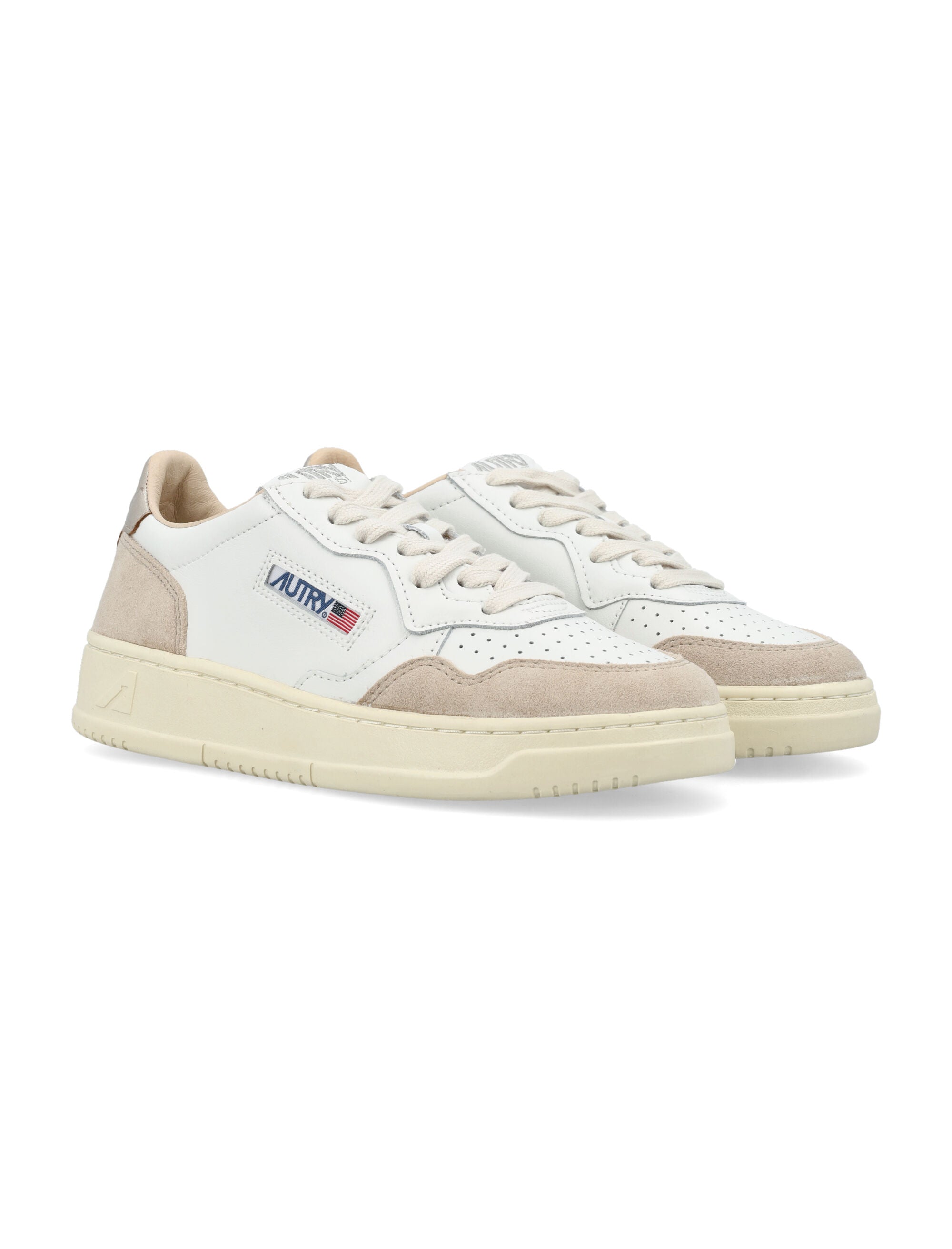 Medalist Leather Suede Low Sneakers