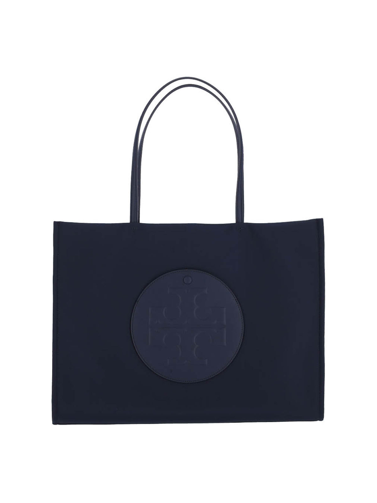 "Ella" Large Tote Bag, In Blue Recycled Nylon