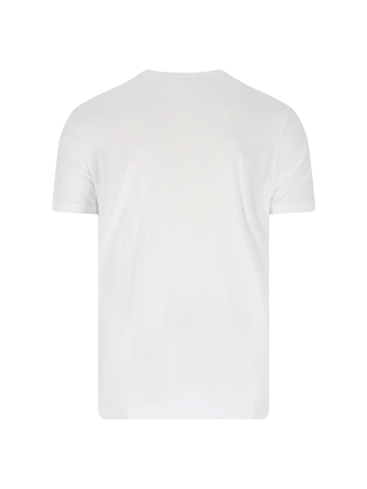 White Flag Lyocell Round Neck T-Shirt