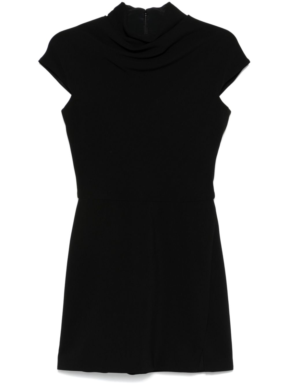 Mini Dress with Draped Detailing