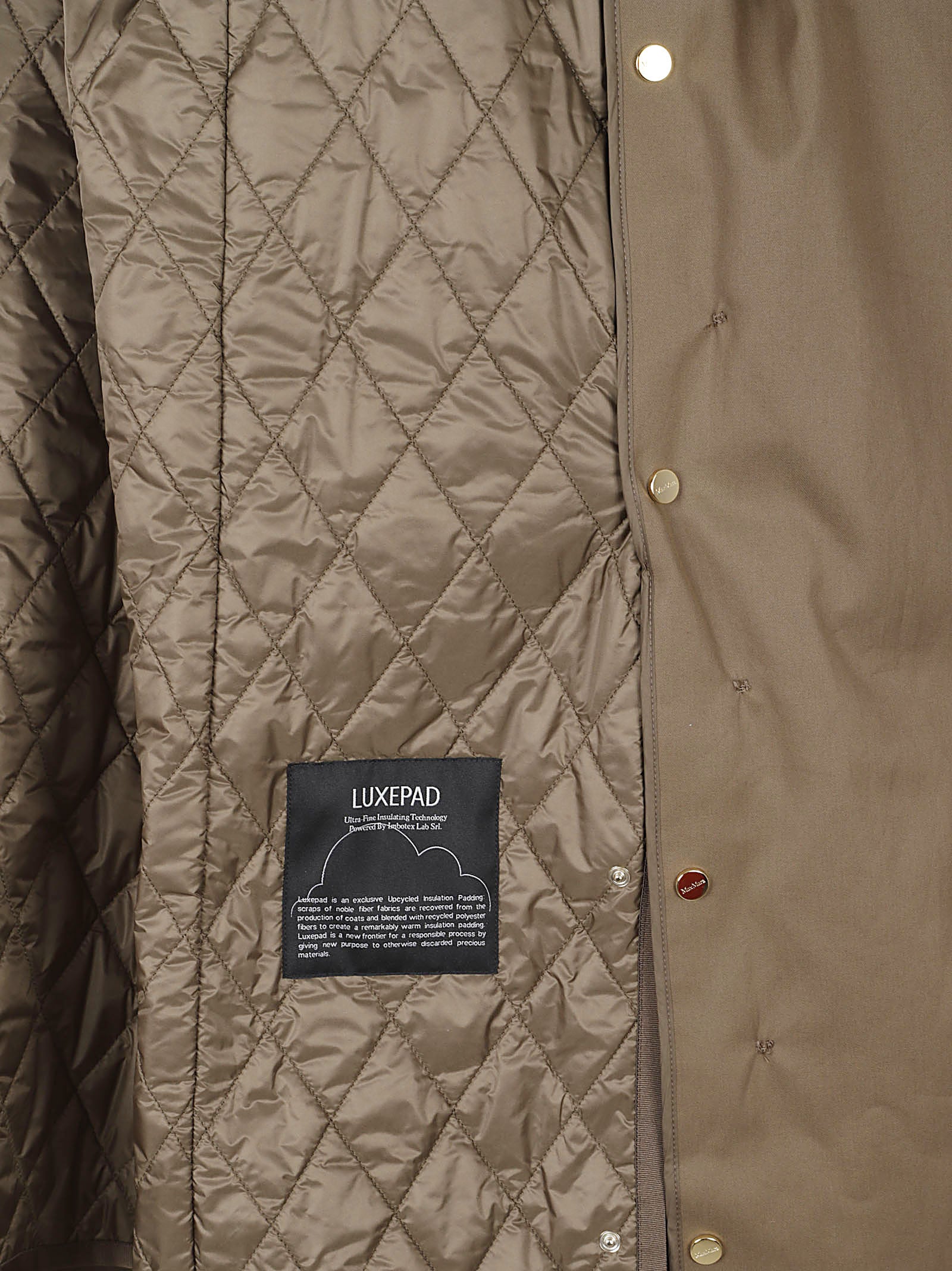 Double-Breasted Water-Resistant Trench Coat