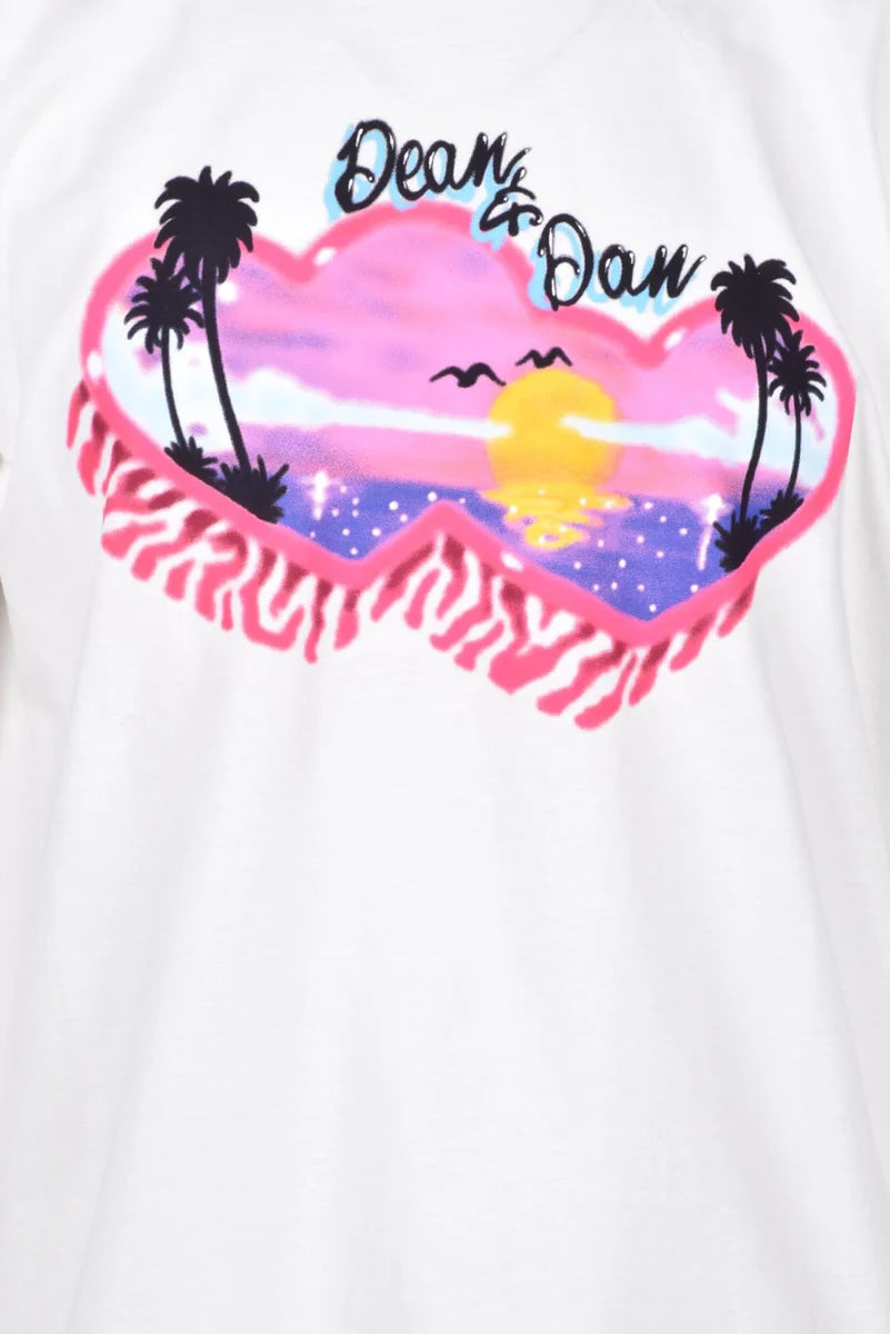 Cotton T-shirt - White Men