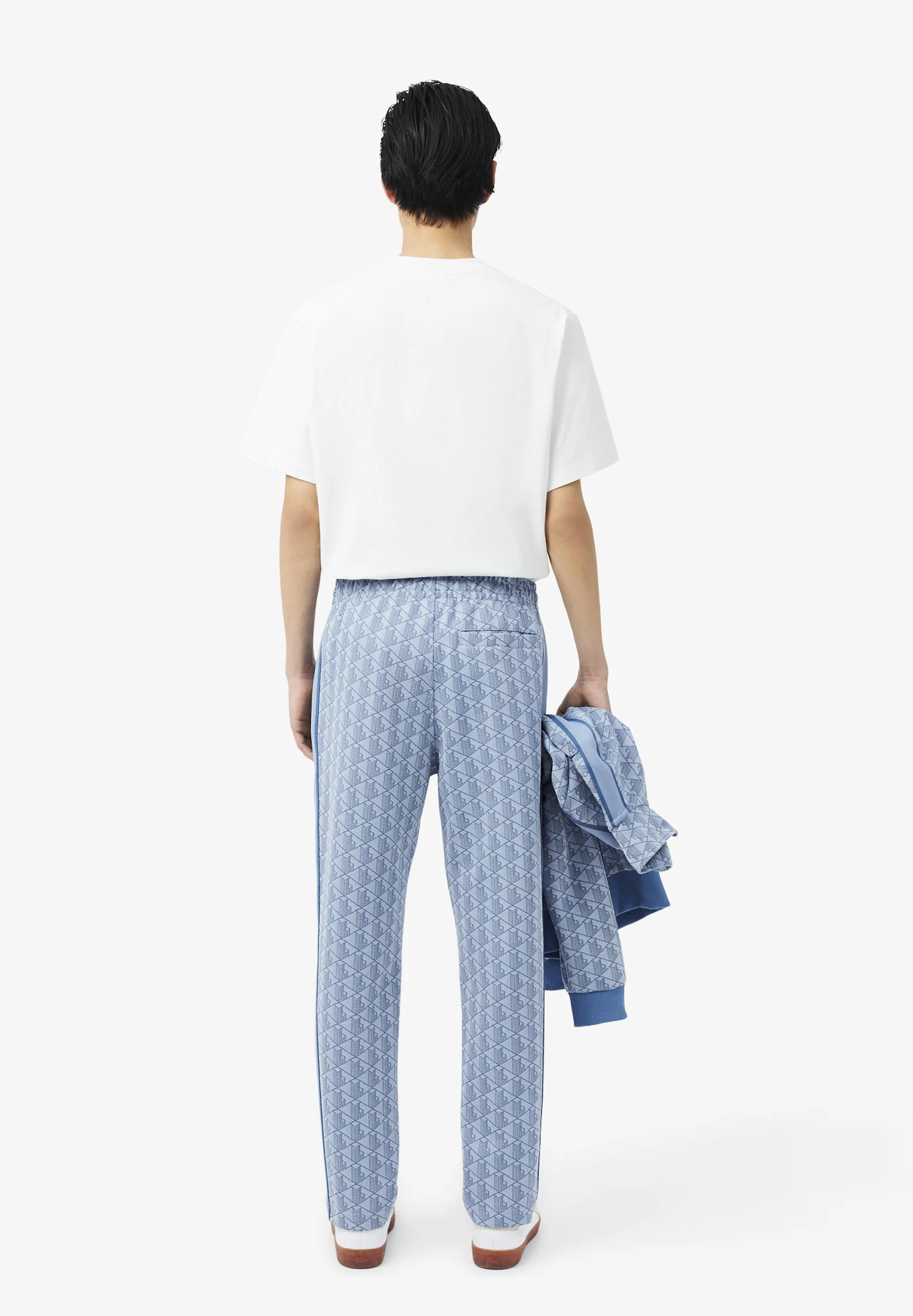 Light Blue Paris Monogram Pants