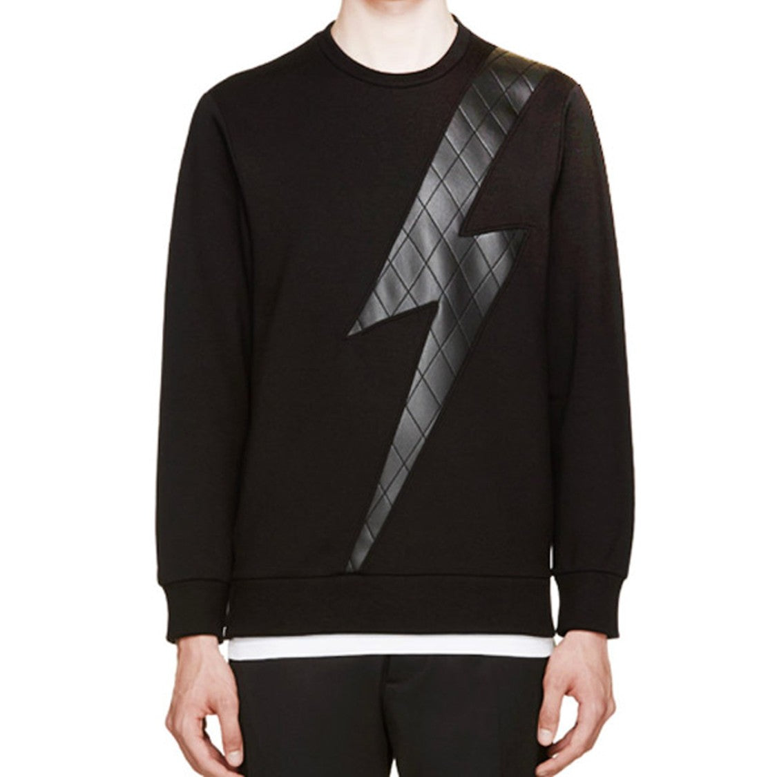 Black Flash Design Sweatshirt
