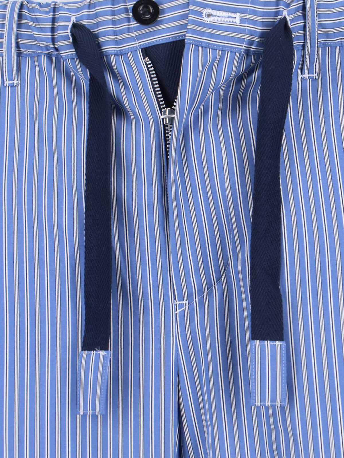 Tailored Fit Trousers With Straight Leg And Structured Waistband