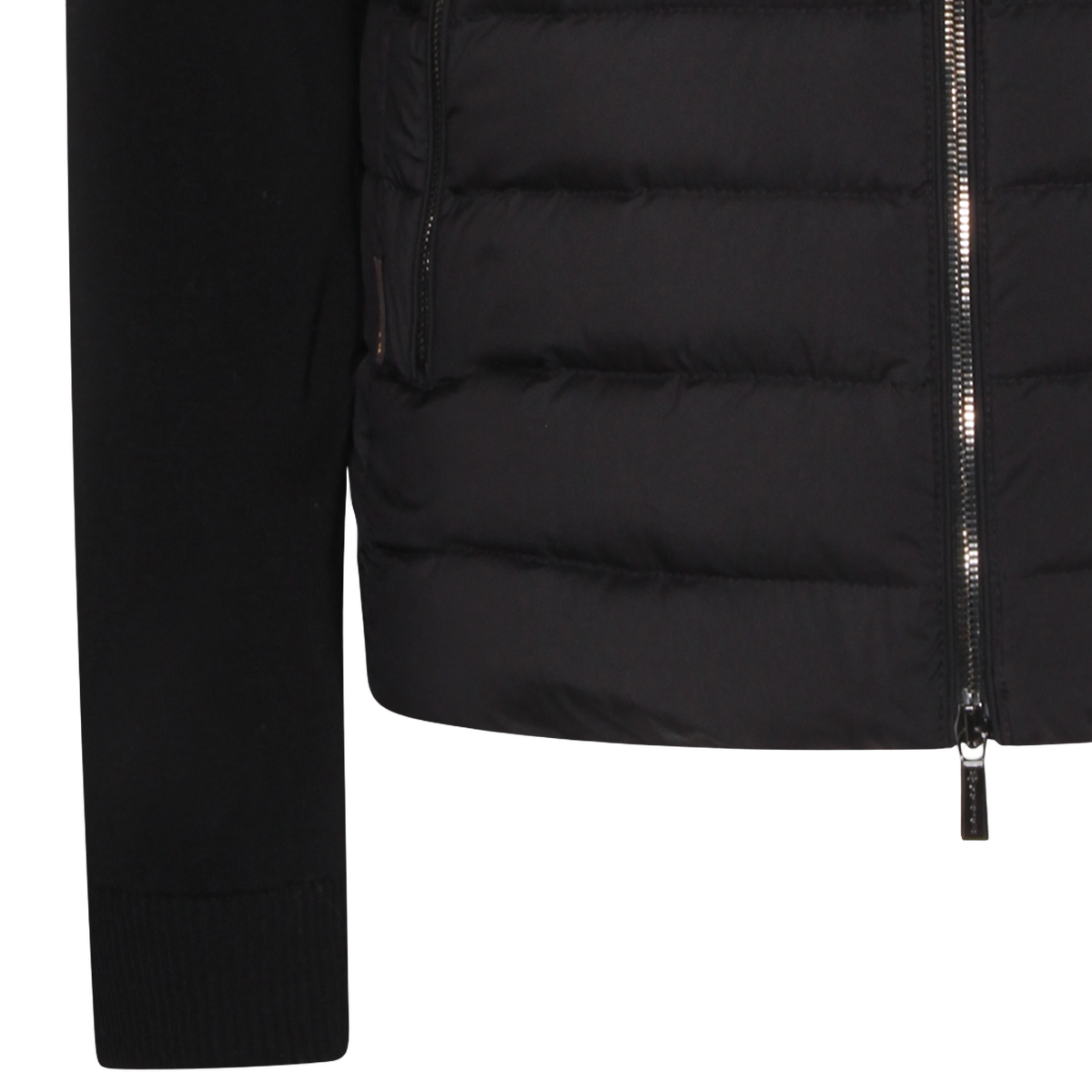 Tailored Black Coat with Structured Silhouette